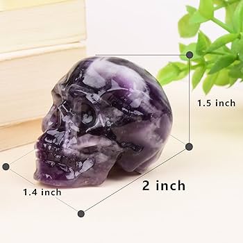 アメジスト　クリスタル　スカル 天然石 頭蓋骨 楽天市場】【一点物】アメジスト ヒューマン スカル（骸骨