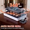 12 Eggs Incubator Breeding Egg Incubator Automatic Turnover Incubation, Incubator with Humidity Control, Laboratory Incubator with Digital Display and LED Lighting ,for Chicken Duck Goose Quail
