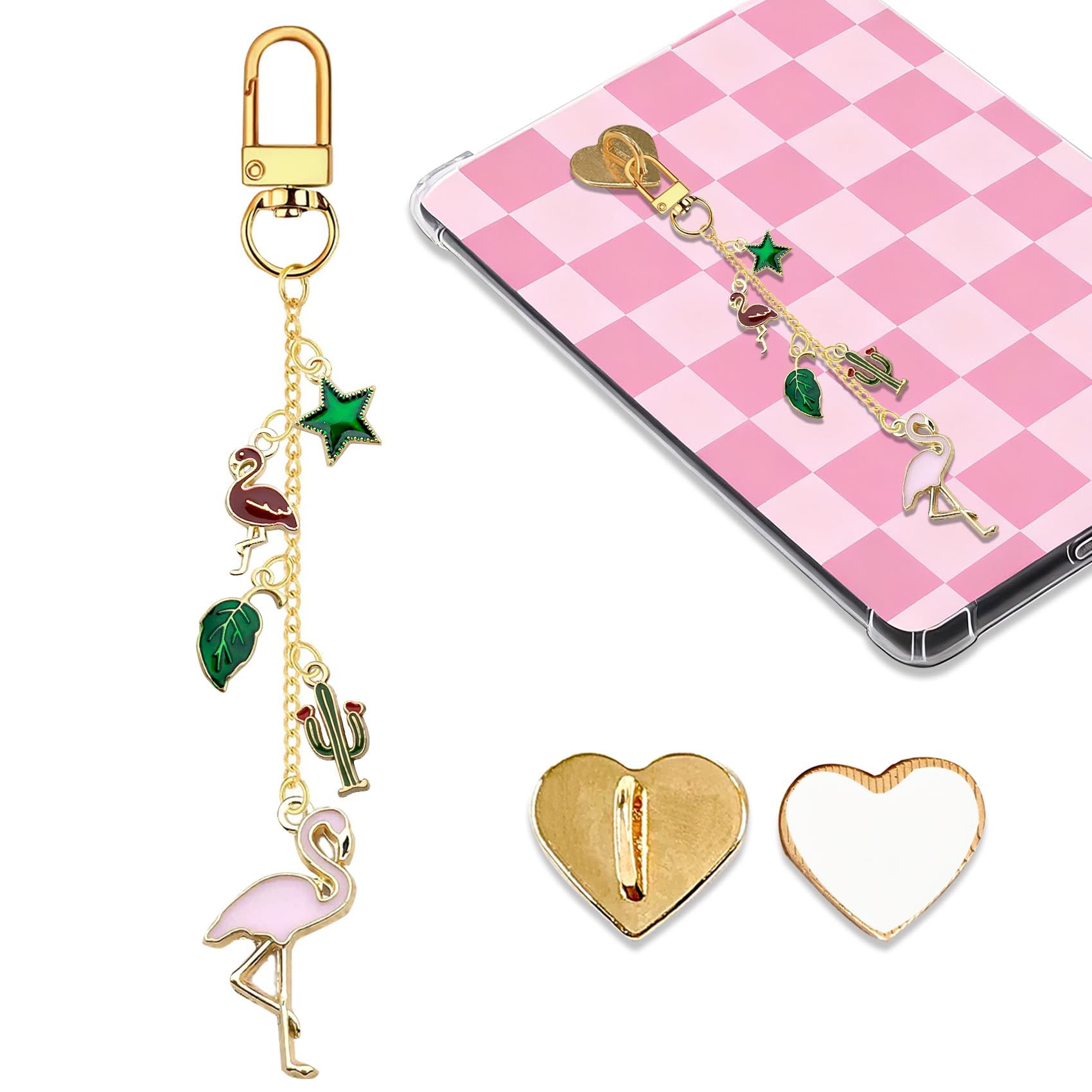 Charm-Ketten für Kindle, niedliches E-Reader-Armband, Zubehör, kompatibel mit Kindle, E-Reader, Handy, iPad, AirPod, Geschenke für Leser, Buchliebhaber