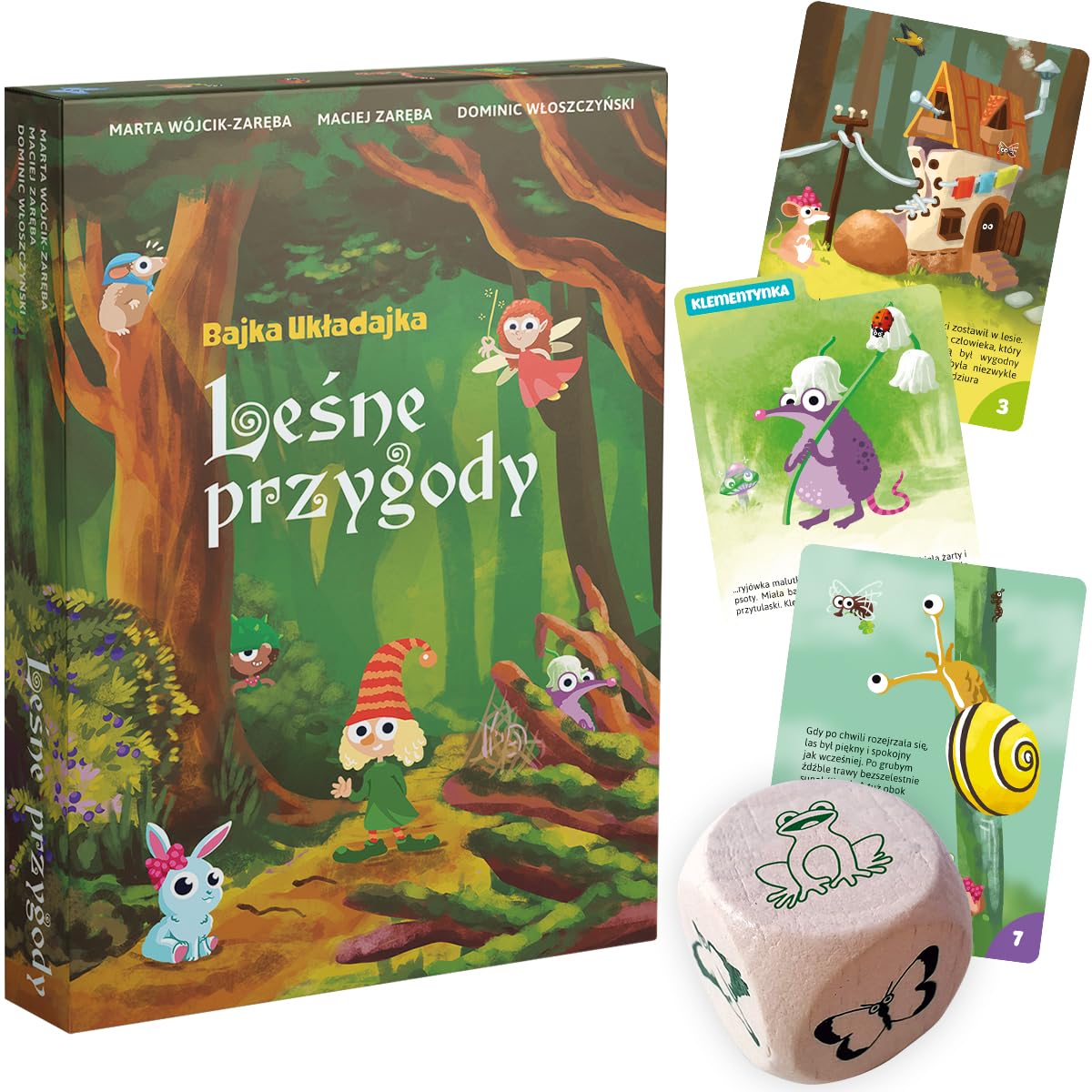 Bajka Układajka. Leśne przygody - tysiące historii dla dzieci, na prezent
