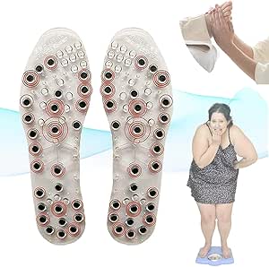 Weyot Massage Magnetic Acupressure Insoles, Pressure Point Reflexology ...