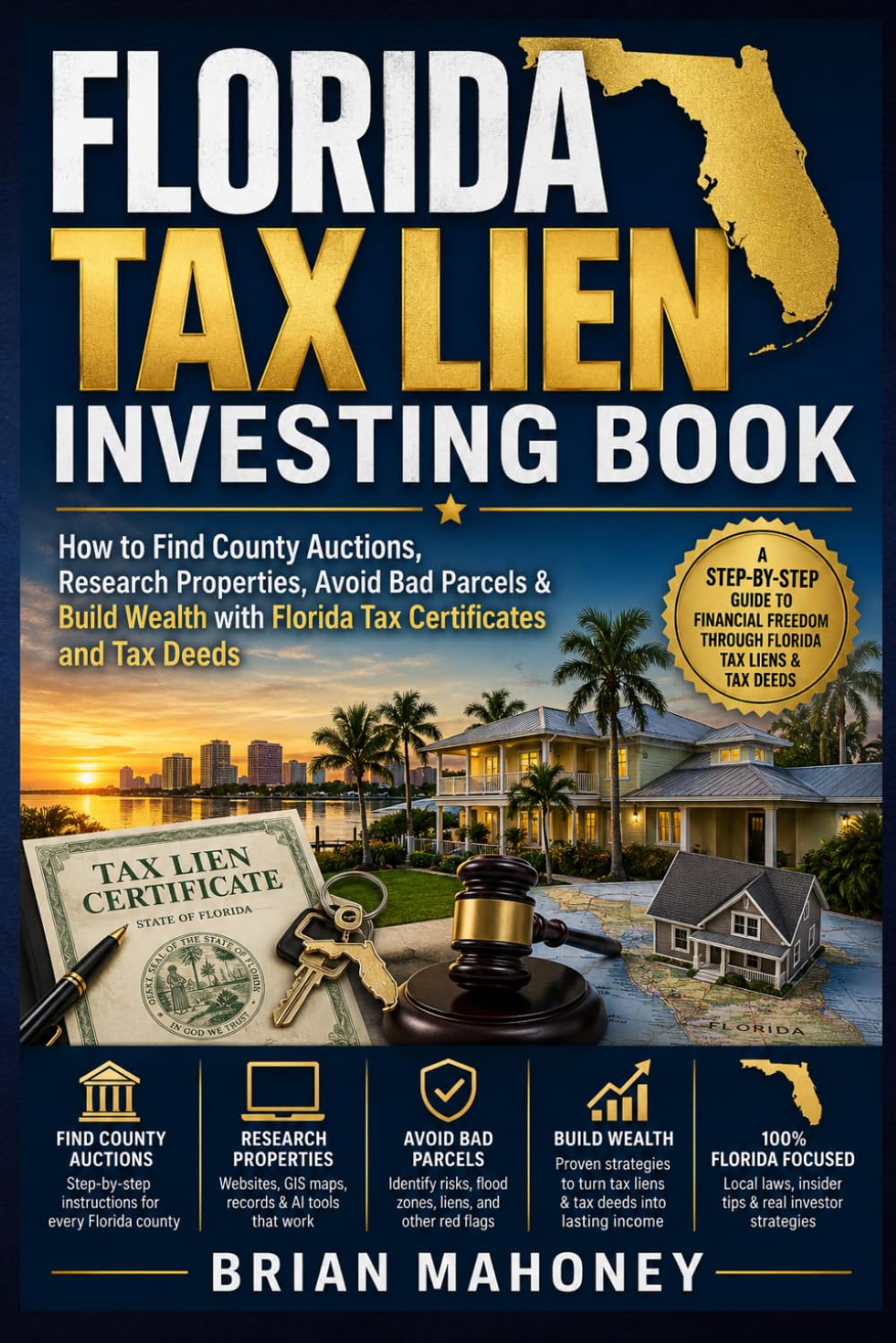 Florida Tax Lien Investing Book: How to Find County Auctions, Research Properties, Avoid Bad Parcels & Build Wealth with Florida Tax Certificates and Tax Deeds