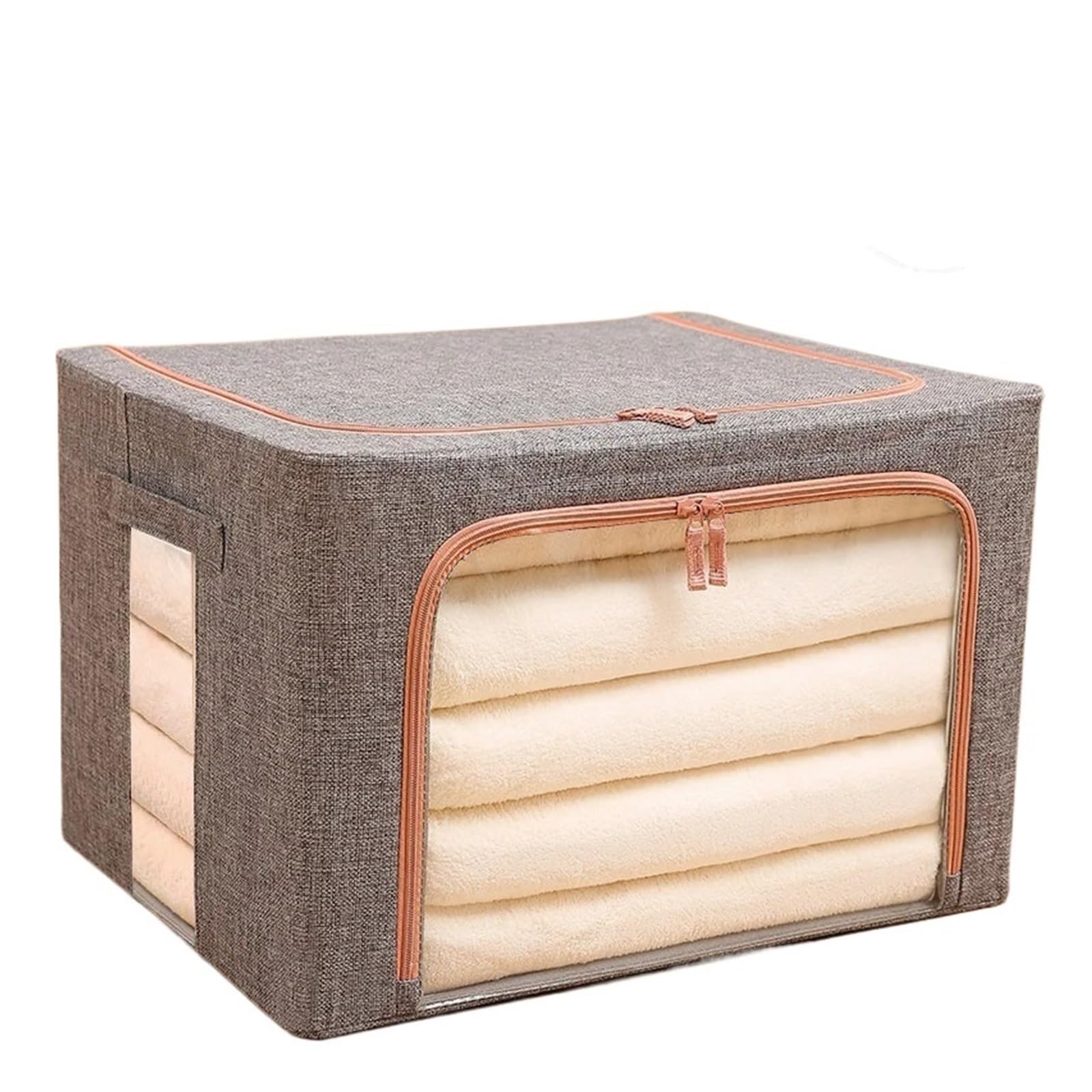 DSFIHJO Foldable Storage Organizers Clothes Storage Bag Foldable Blanket Storage Quilt Bag Containers For Organizing Bedroom Closet Home