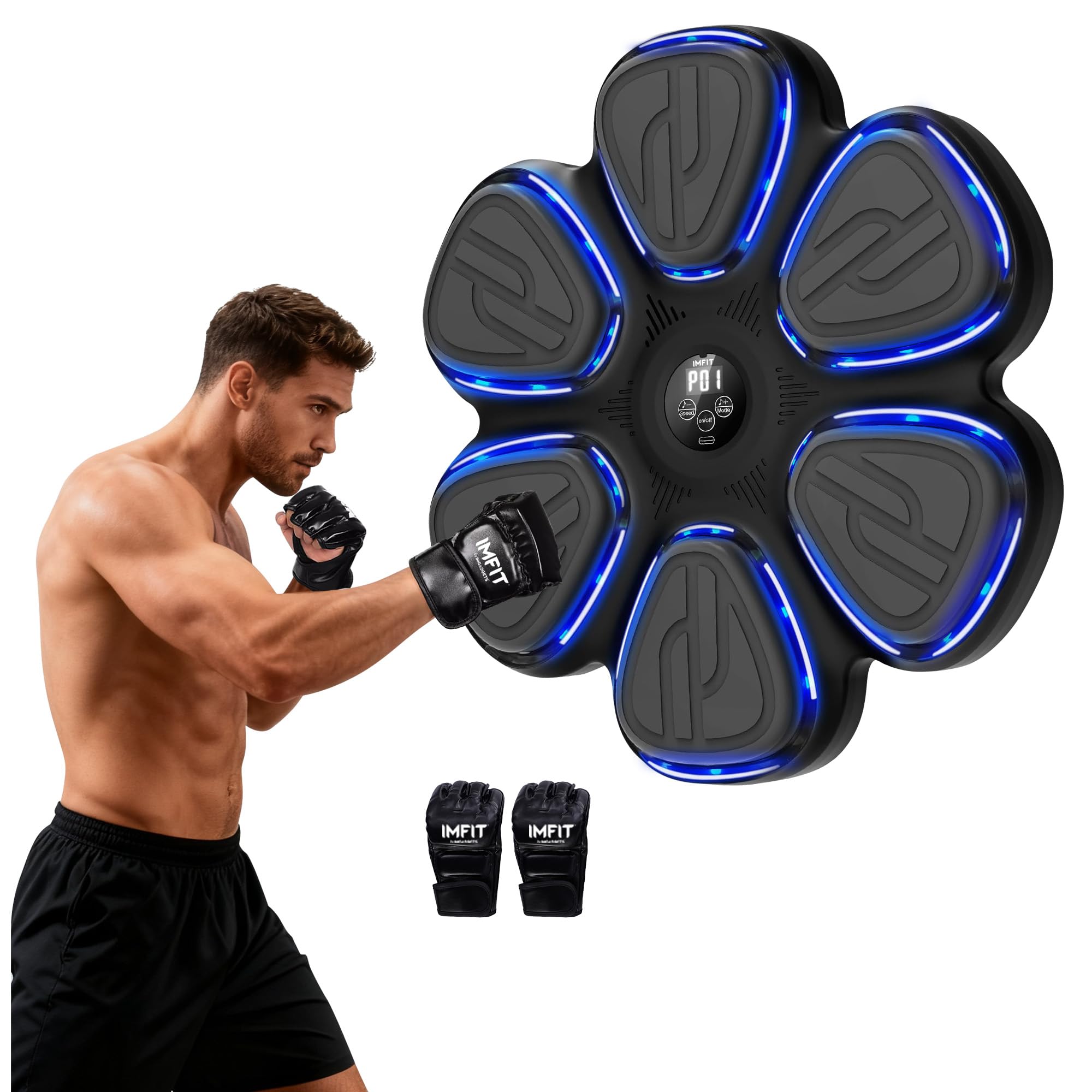 IMFit 2026 Music Boxing Machine for Adults & Kids | Home Gym