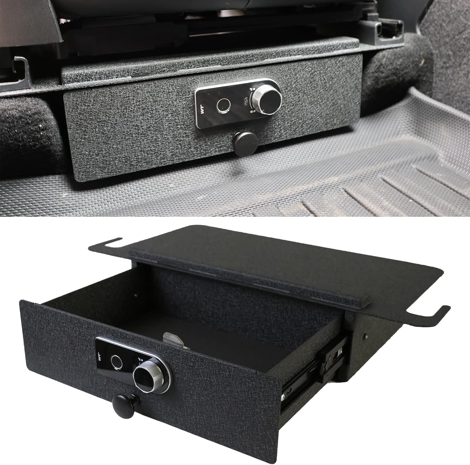 WASAI Underseat Gun Safe Vault Premium Underseat Drawer Safe Compatible with 2021