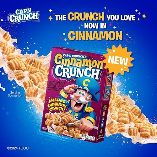 Vista 20 de Quaker - Cap'n Crunch, paquete surtido, 2 sabores