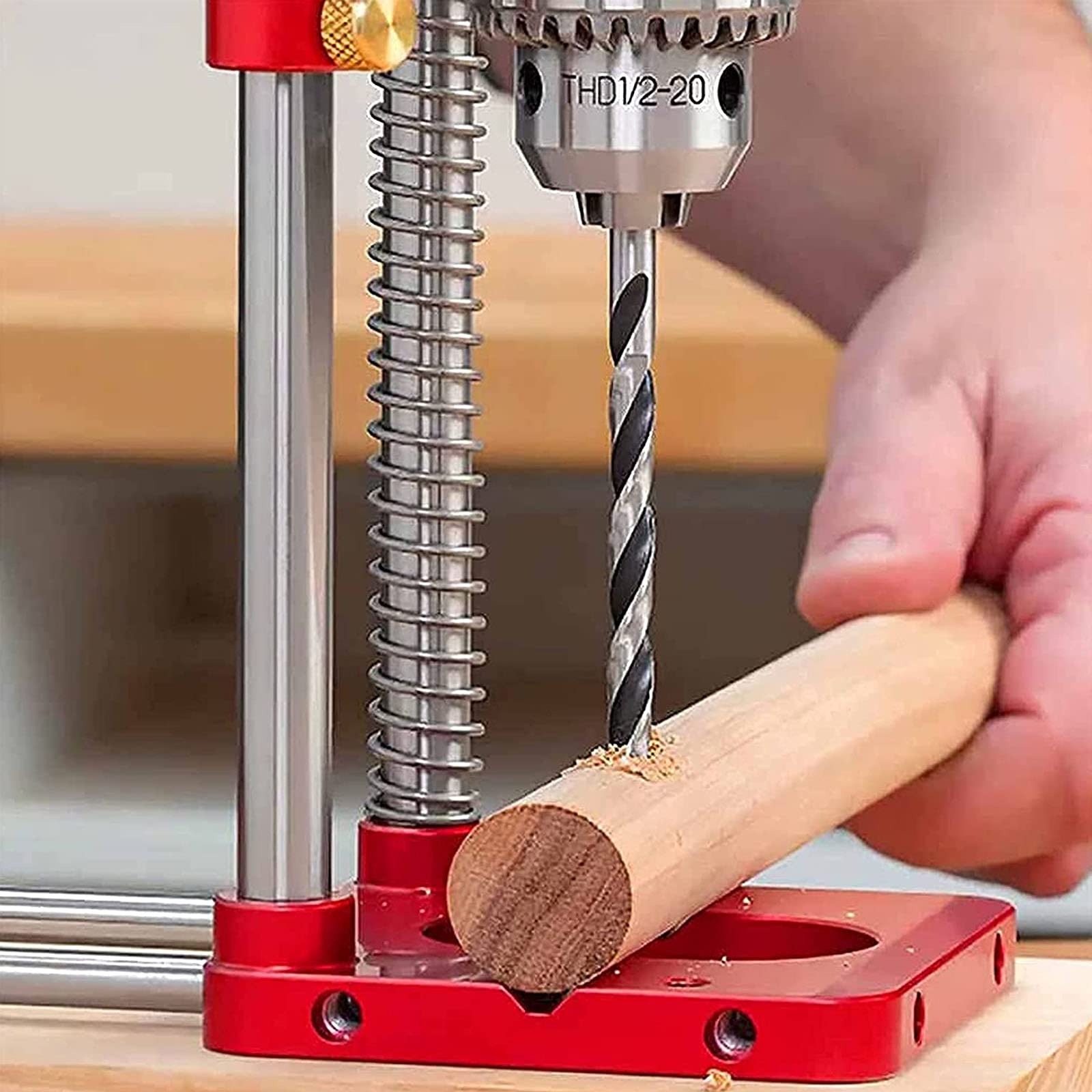 CENPEK Bohrloch-Positionierer – Selbstzentrierend, Für 6/8/10 Mm Löcher, Aluminium, Holzbearbeitung