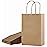 SUNCOLOR 24-Pack Brown Gift Bags with Handles, 8Kraft Paper Bags for Goodies, Rustic Weddings, Business Events, DIY Crafts, Party Favors & Shopping