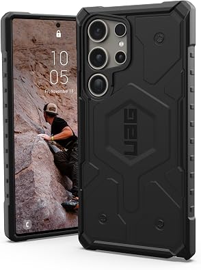 URBAN ARMOR GEAR UAG Designed for Samsung Galaxy S24 Ultra Case 6.8" Monarch, Pathfinder, Plyo, Plasma, Civilian Rugged Military Drop-Proof Impact Resistant Non-Slip Protective Cover