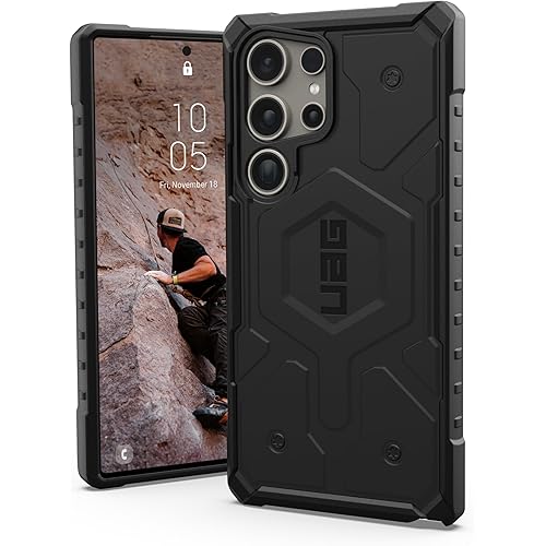 URBAN ARMOR GEAR UAG Designed for Samsung Galaxy S24 Ultra Case 6.8" Monarch, Pathfinder, Plyo, Plasma, Civilian Rugged Military Drop-Proof Impact Resistant Non-Slip Protective Cover