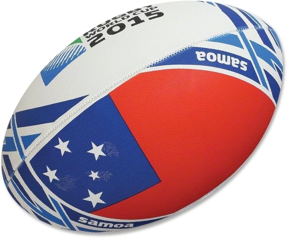 Gilbert Rugby World Cup Flag Ball - Samoa, Size 5