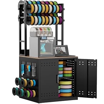 3D Printer Stand with Filament Storage,Heavy Duty 3D Printer Table