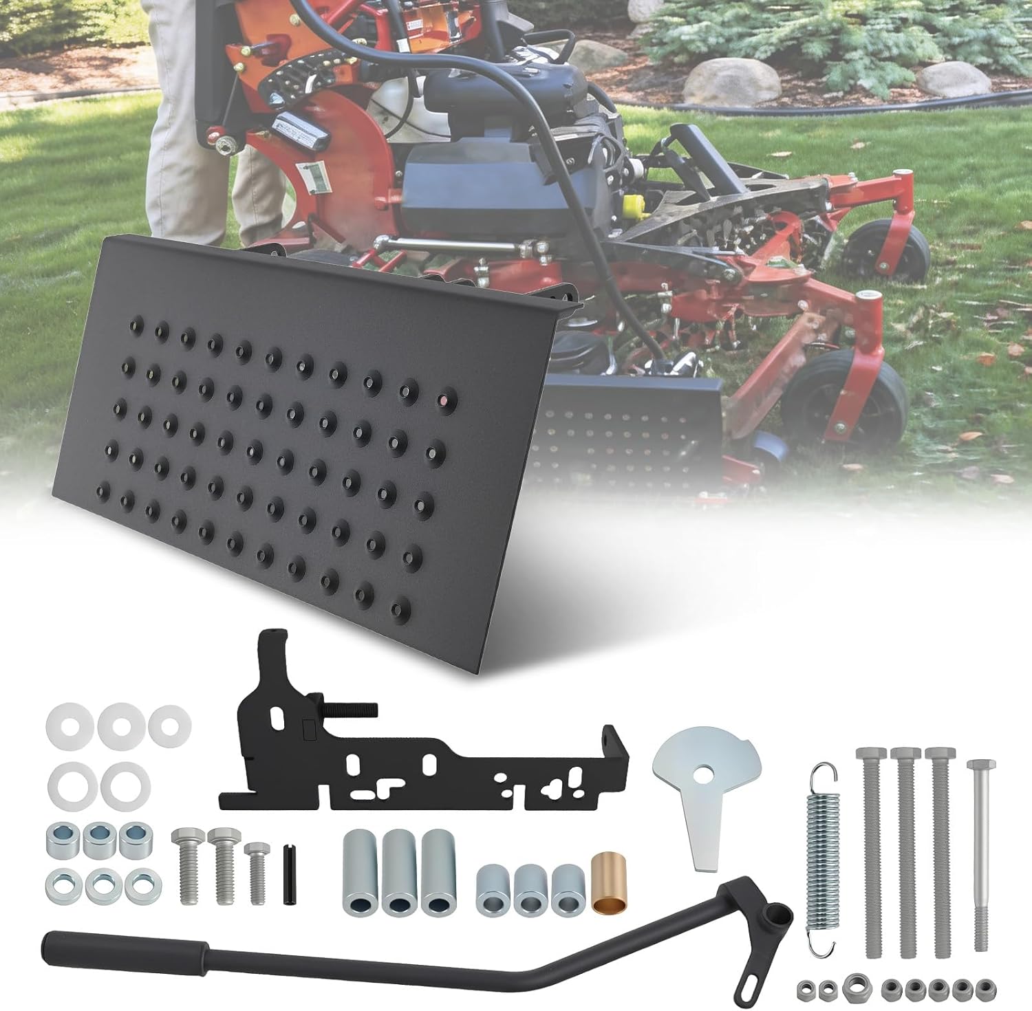 maXpeedingrods Chute Blocker Zero Turn, Grass Flap Chute Blocker Zero Turn Exmark Gravely Hustler Kubota Scag 52" 60" 72" Advanced Chute System ACS6000ULS/088-6003-00