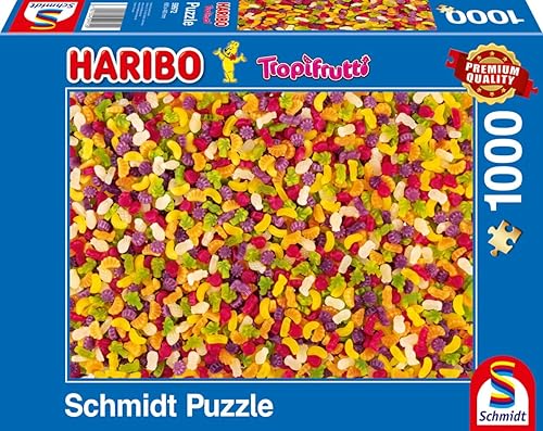 Schmidt Spiele 59972 Haribo Tropifrutti - Rompecabezas de 1000 piezas