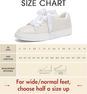 Amazon.com | Suokdil Pearl Sneakers for Women Bling