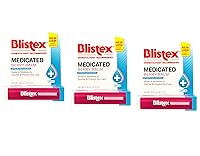 Vista 1 de Blistex Bálsamo labial de bayas medicadas, paquete de 3