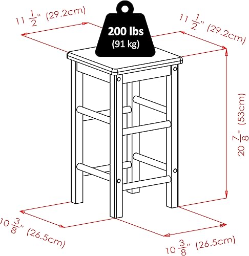 Miniatura 16 de Winsome Wood Suzanne Kitchen, Square, Natural, Beech Hayedo,café, (Coffee Finish),Teca,https://www.amazon.com/dp/undefined