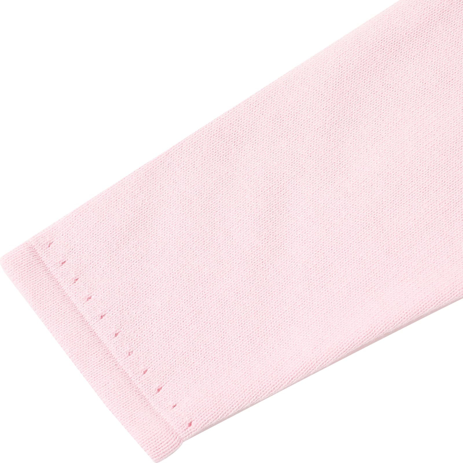 Cárdigan tipo bolero de punto de manga larga para niña con cierre de botón de lazo, chaqueta de punto para niños