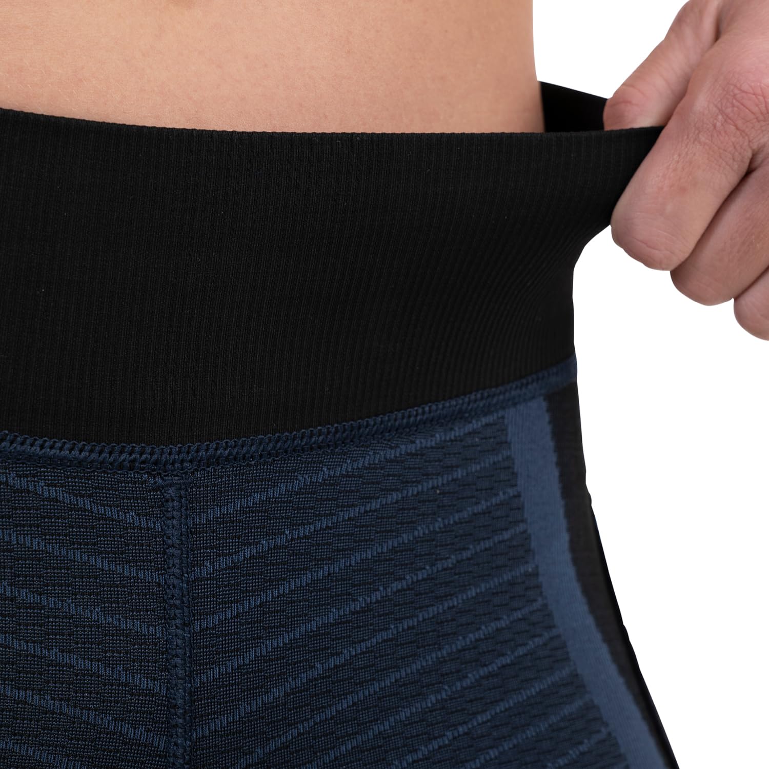 HOKO - Malla Larga de Compresión Uniforme NIKU para Mujer | Compresión Uniforme | Mallas para Running o Gimnasio | 2 Bolsillos | Sujeción y Estilo