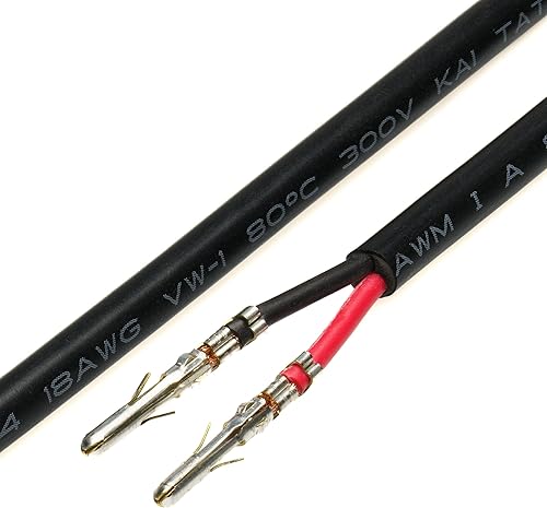 Miniatura 4 de CRJ - Molex periférico macho de 4 pines a 5 V CC 0.217in x 0.083in, enchufe 18 AWG Cable adaptador de corriente