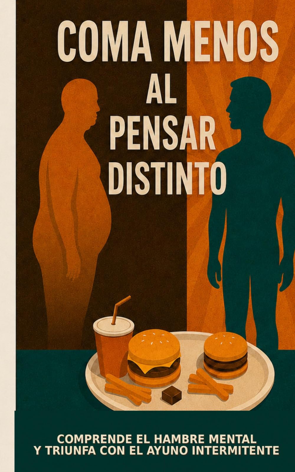 COMA MENOS AL PENSAR DISTINTO: COMPRENDE EL HAMBRE MENTAL Y TRIUNFA CON EL AYUNO INTERMITENTE
