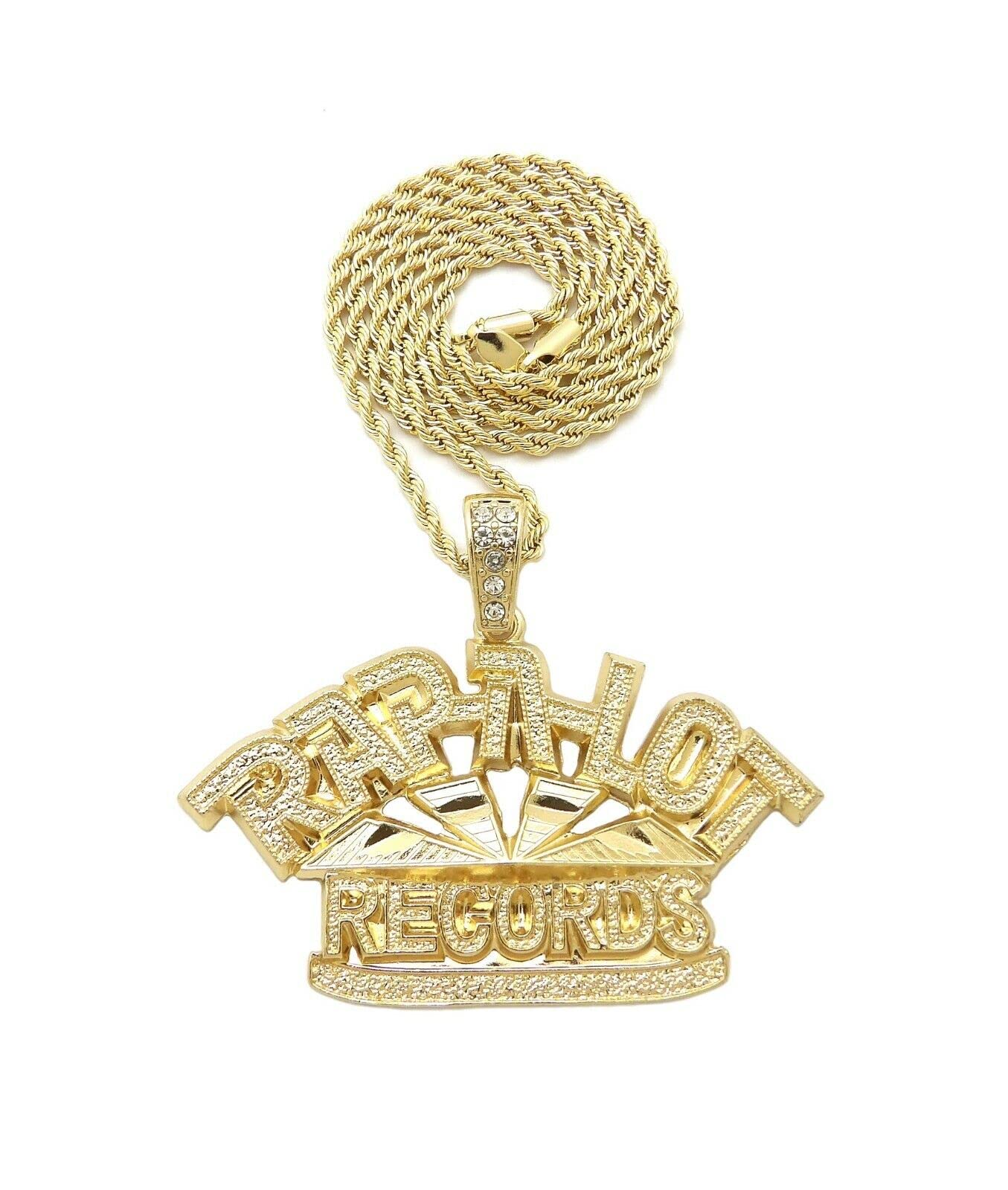 For HIP HOP RAP A LOT PENDANT WITH ROPE CHAIN Model-SRT-272