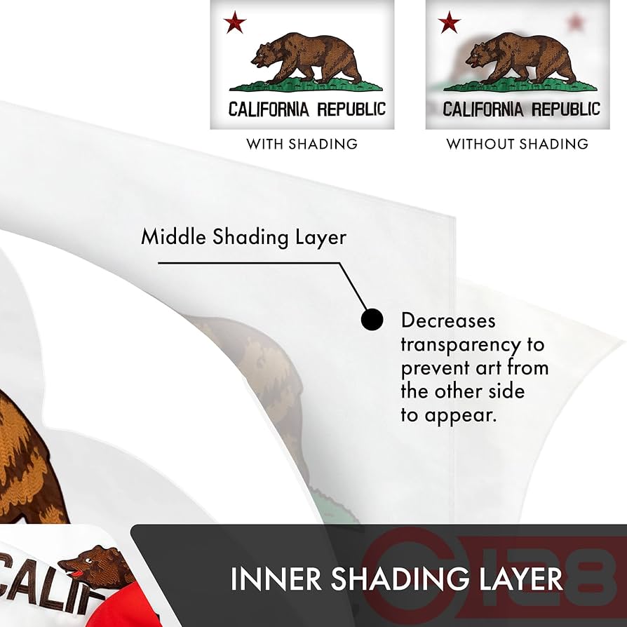 Amazon.com : G128 California State Flag | 2x3 Ft | Double