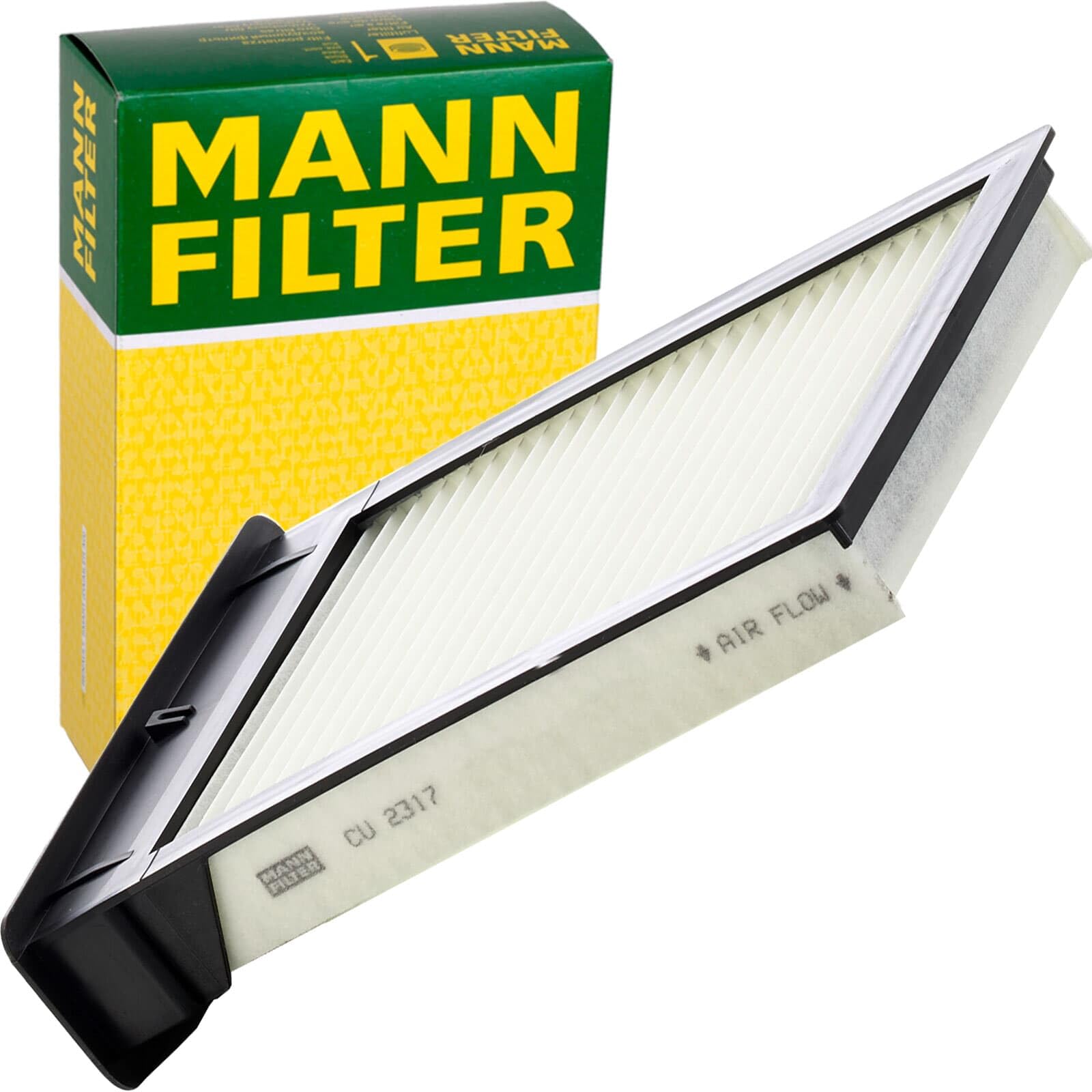 Mann Inspektionspaket+Mannol 5W-30 Öl | CU2317 (LA304)+C2610 (LX1001)+W68/3+257.812.011+Mn Kompatibel mit 107 (pm_, Pn_),aygo (_B1_),C1 (pm_, Pn_)