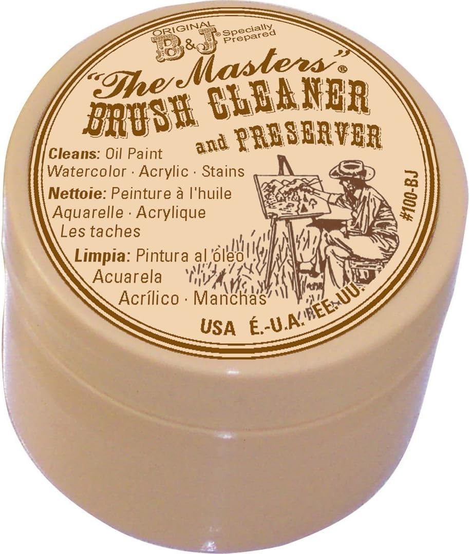 Pencil 28.30 gms The Masters Brush Cleaner and Preserver (White)