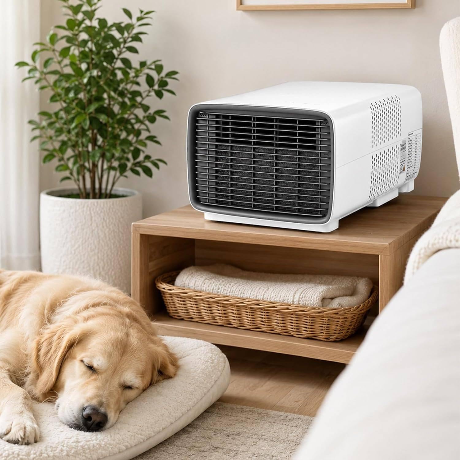 Mini Portable AC Unit 2700 BTU for Bedroom, Office, Tent, Caravan RV Use