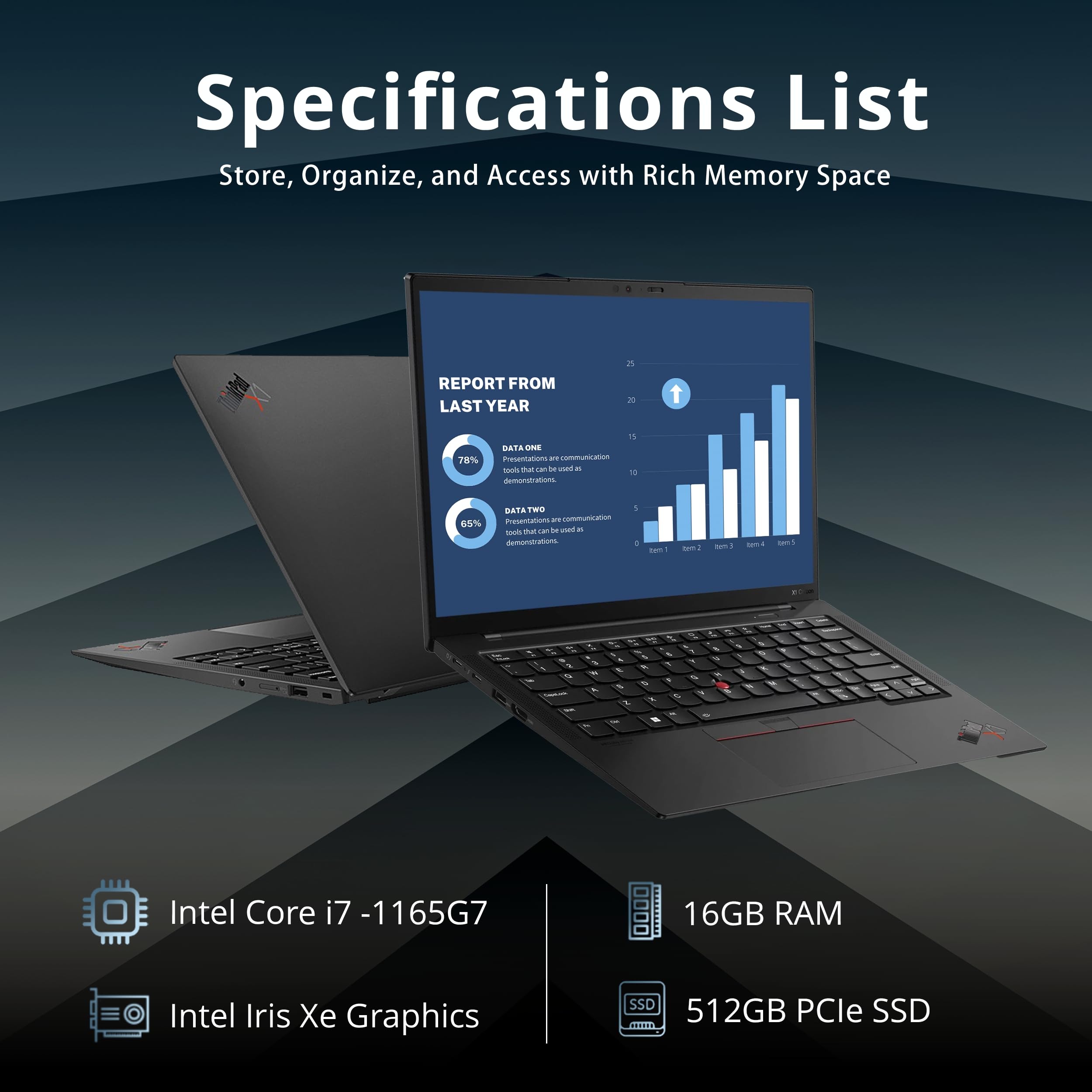 Amazon.com: Lenovo ThinkPad X1 Carbon Gen 9 14