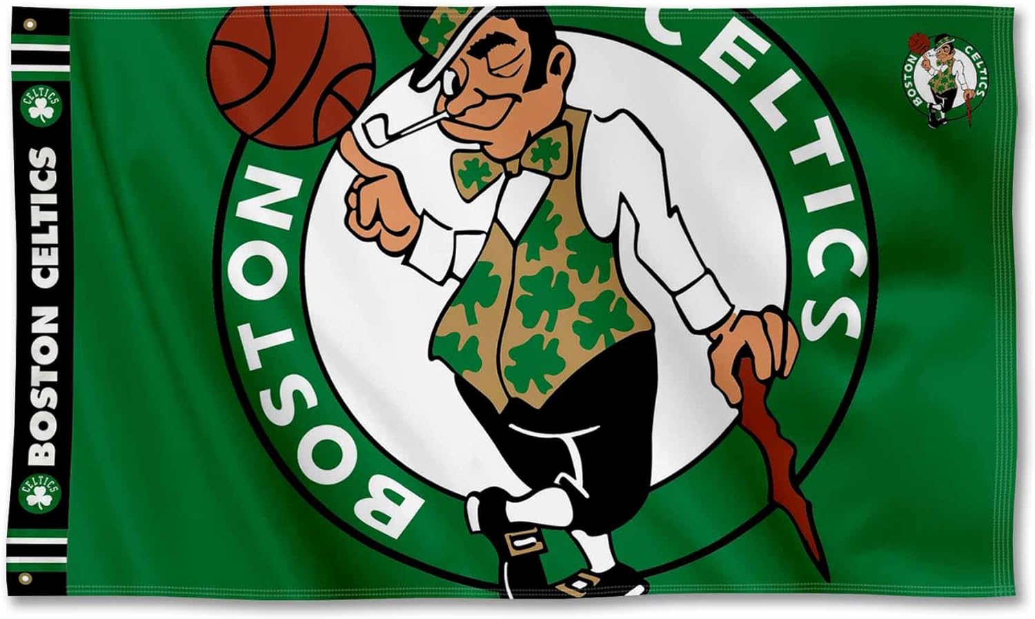 Boston Celtics Printed Header 3x5 Premium Banner Flag
