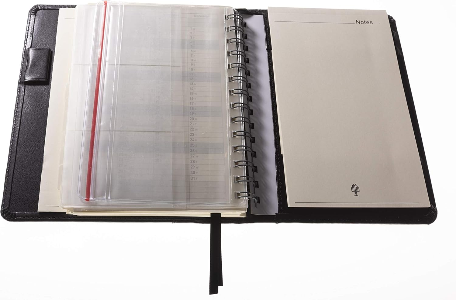 Collins Elite Compact Week to View with Appointments 2023 Diary - Black (1150V.99-23) - Complete Business Planner, Agenda and Journal Organiser