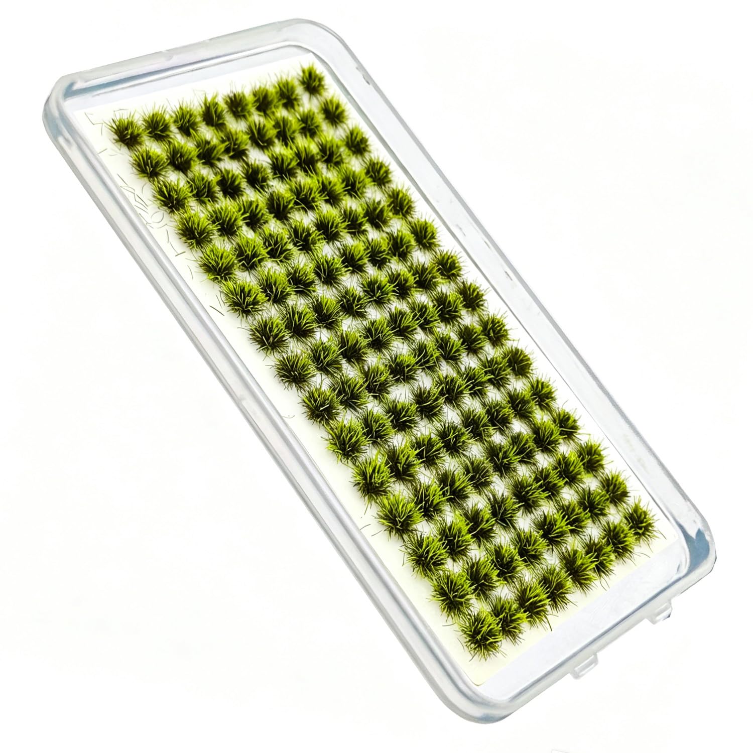 RXKFIGX 120 PCS Miniature Grass Tufts, Model Railway Scenery, Warhammer Grass for DIY Gaming Terrain Decoration Train Landscape Railway Artificial Grass Modeling