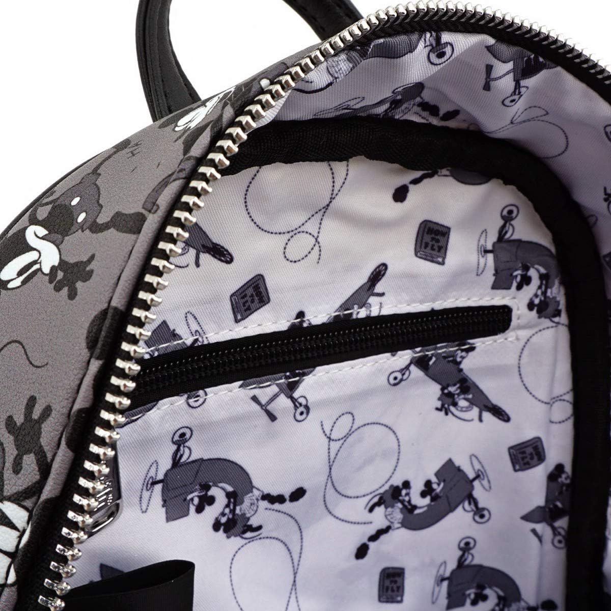 Loungefly Disney Mickey Mouse Plane Crazy Mini Backpack