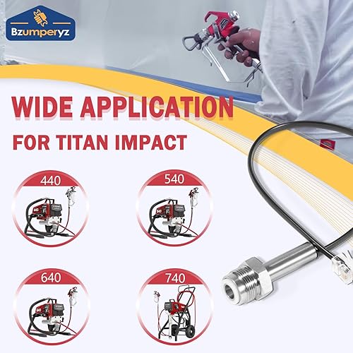 Miniatura 3 de 704492 Sensor de transductor de presión de rociador sin aire para Titan Impact 440 540 640 740 840 Series Pulverizador