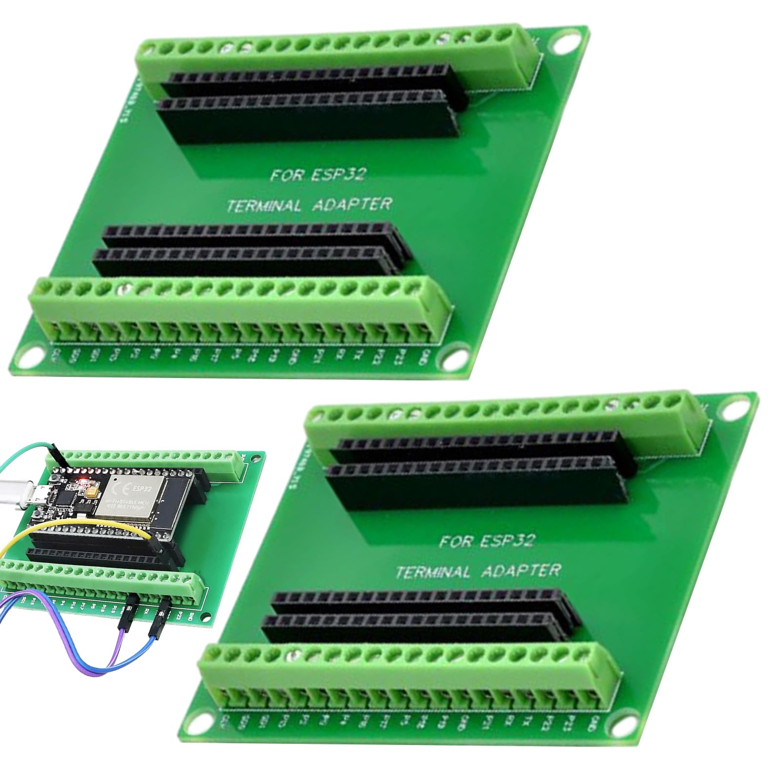 2 Stück für ESP32 Erweiterungsplatine, 1 in 2 Mikrocontroller Entwicklungsplatine Kompatibel mit 44Pin für ESP32 S3 N8R2 N16R8 Entwicklungsplatine 2 Stück für ESP32 Erweiterungsplatine, 1 in 2 Mikrocontroller Entwicklungsplatine Kompatibel mit 44Pin für ESP32 S3 N8R2 N16R8 Entwicklungsplatine