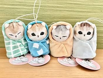 mofusand ぬいぐるみ　まとめ売り Amazon.co.jp: タグ付きセットモフサンド ぬいぐるみ まとめ売り パン