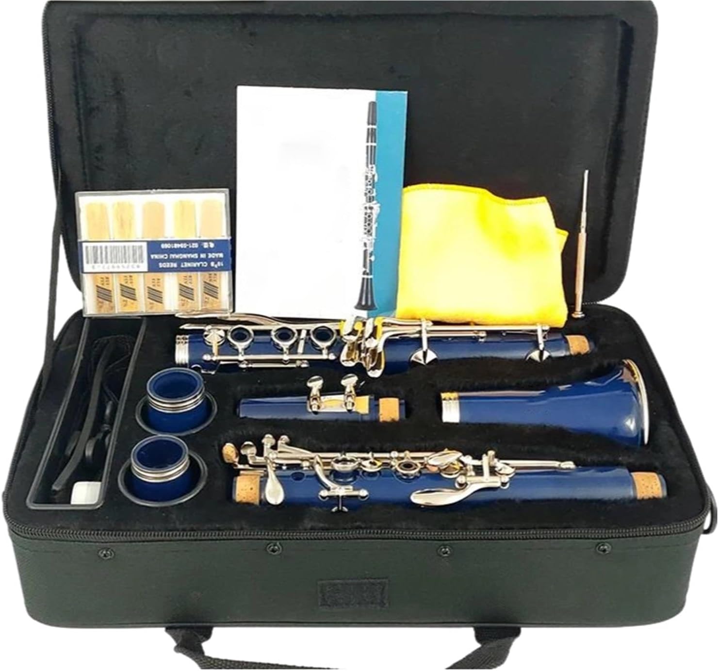 黒クラリネット Bbクラリネット 17キー 演奏練習用楽器