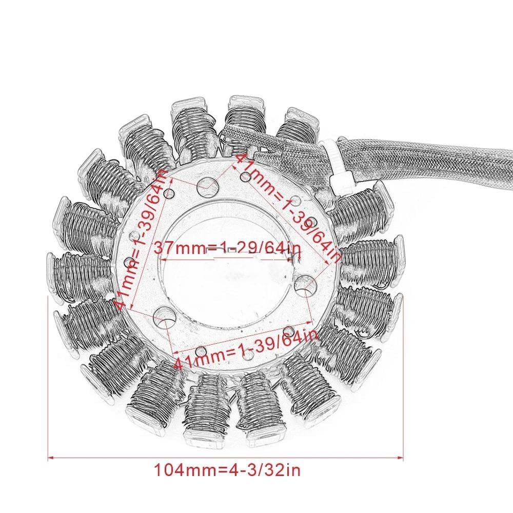 Dispositivi Accensione Moto per SV650 per SV-650 per SV 650 1999 2000 2001 2002 Moto Statore Bobina Regolatore di Tensione Raddrizzatore Parti di Ricambio Kit Accensione Motocicletta