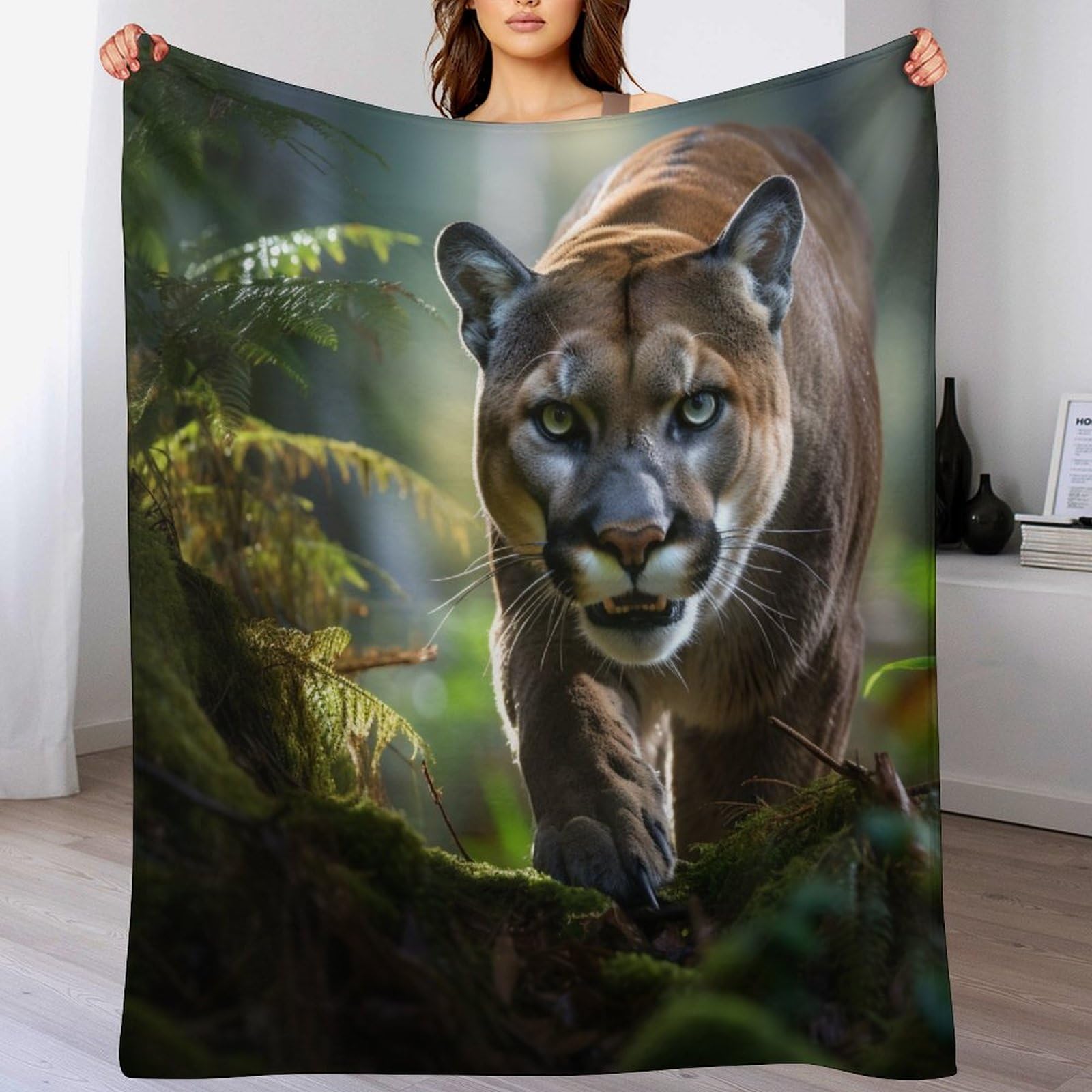 Couvertures douces d'exception en Puma flannel haut de gamme 100x130