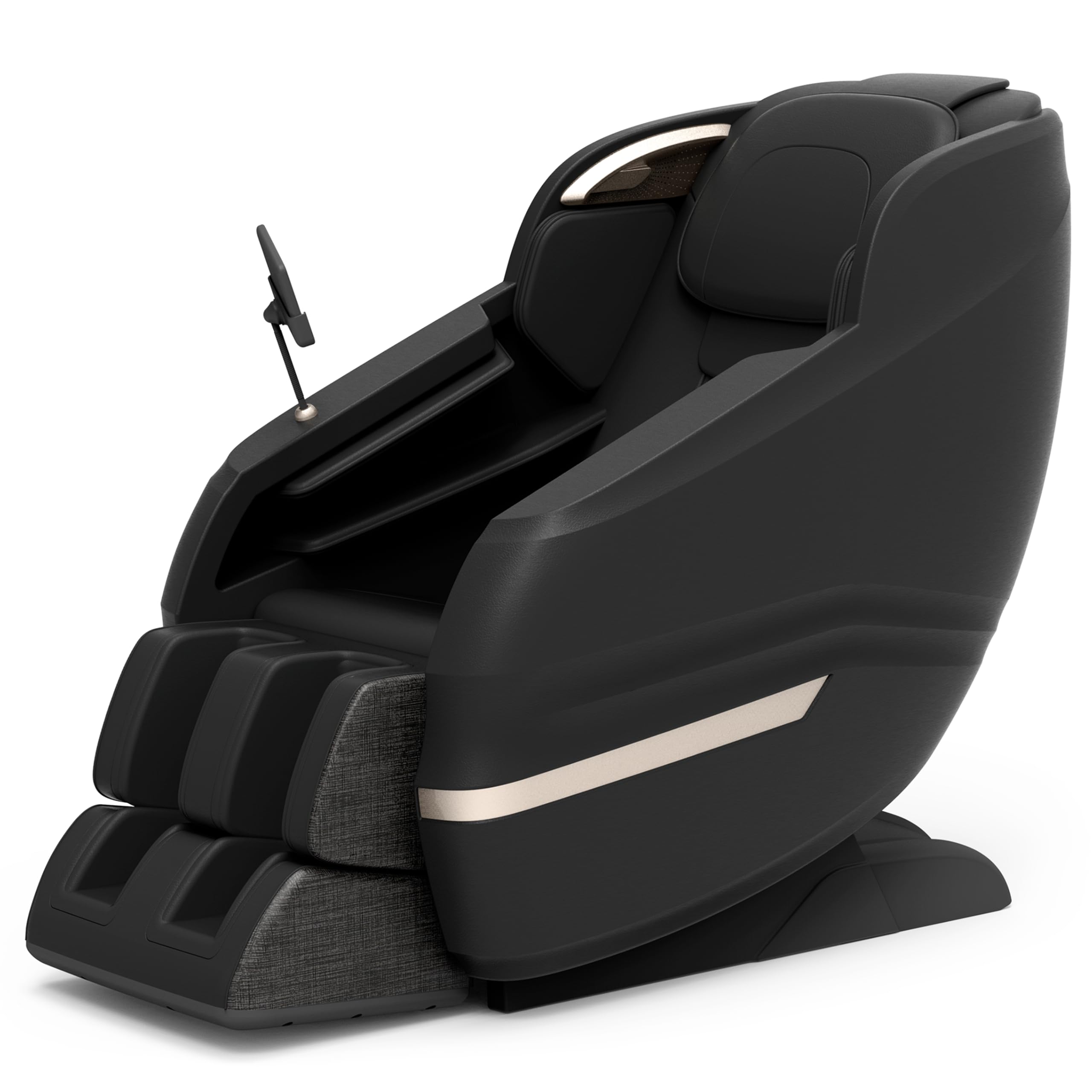 SPARNOD FITNESS New Deluxe 3D Full Body Massage Chair with AI Voice Control, Zero Gravity, 18 Auto Wellness Programs, 24 Advanced Full-Body Airbags, Foot Roller Massage, Bluetooth, User Weight 90kg-picture-34