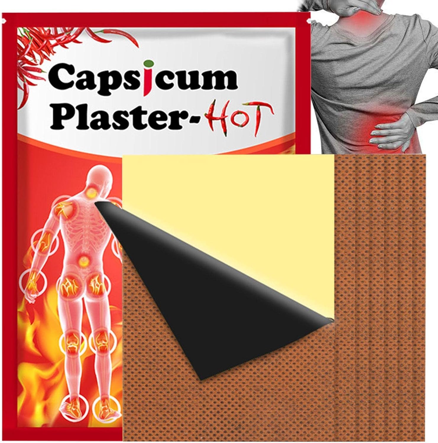 Back Patches Capsicum Patch Extra Strength Joint & Muscle