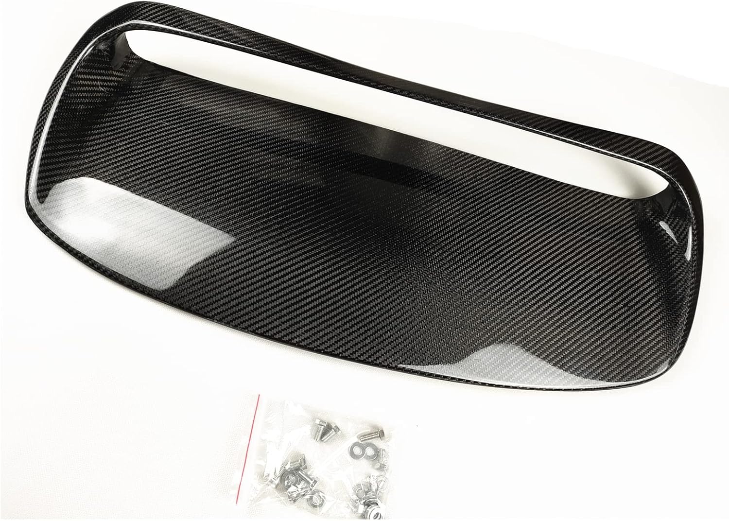 Hood Bonnet Vent Scoop Fit For Subaru Impreza WRX STi 2008-2014 Black Carbon Fiber