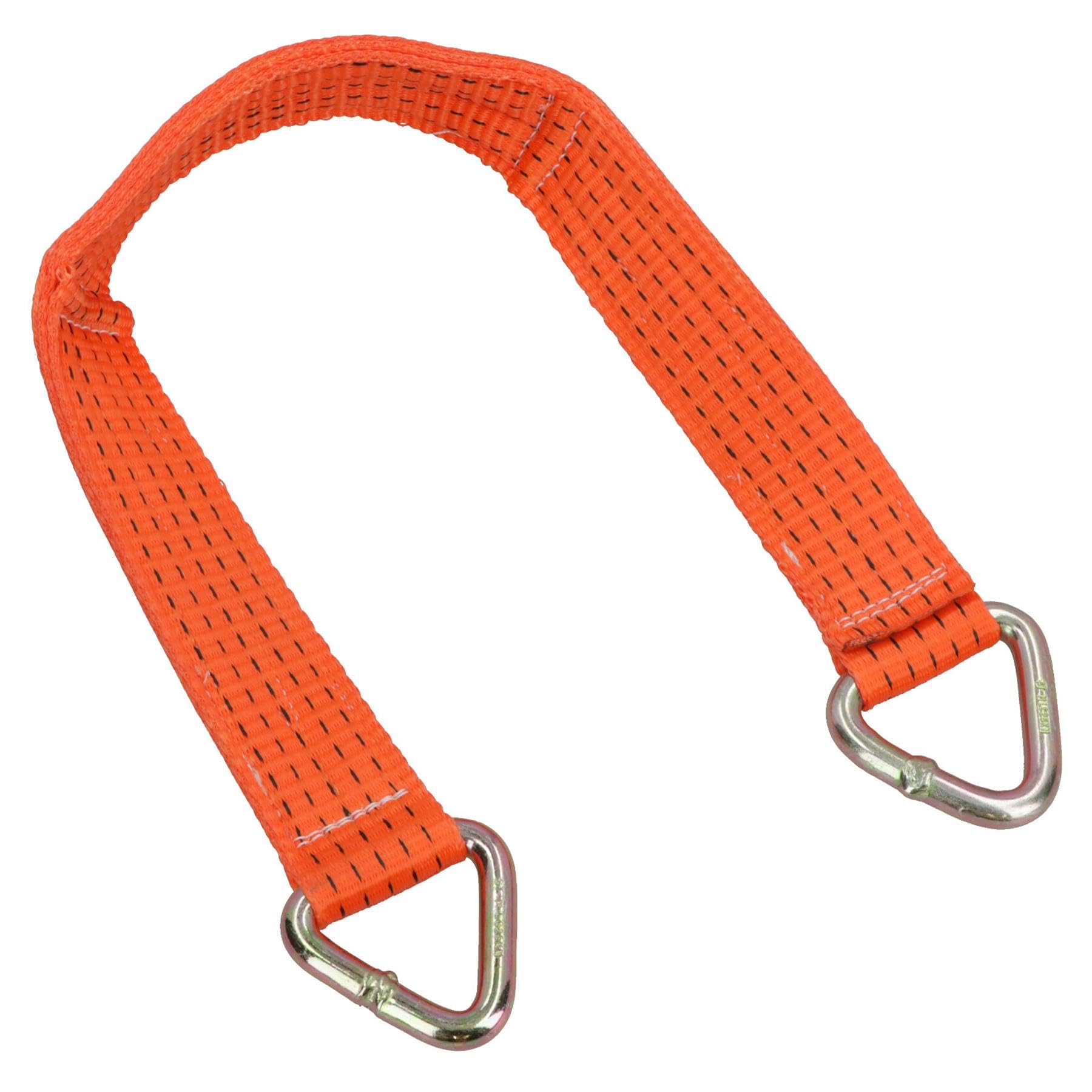 AB Tools Sangle de treuil de récupération d'essieu 5000 kg 84 cm pour voiture et remorque