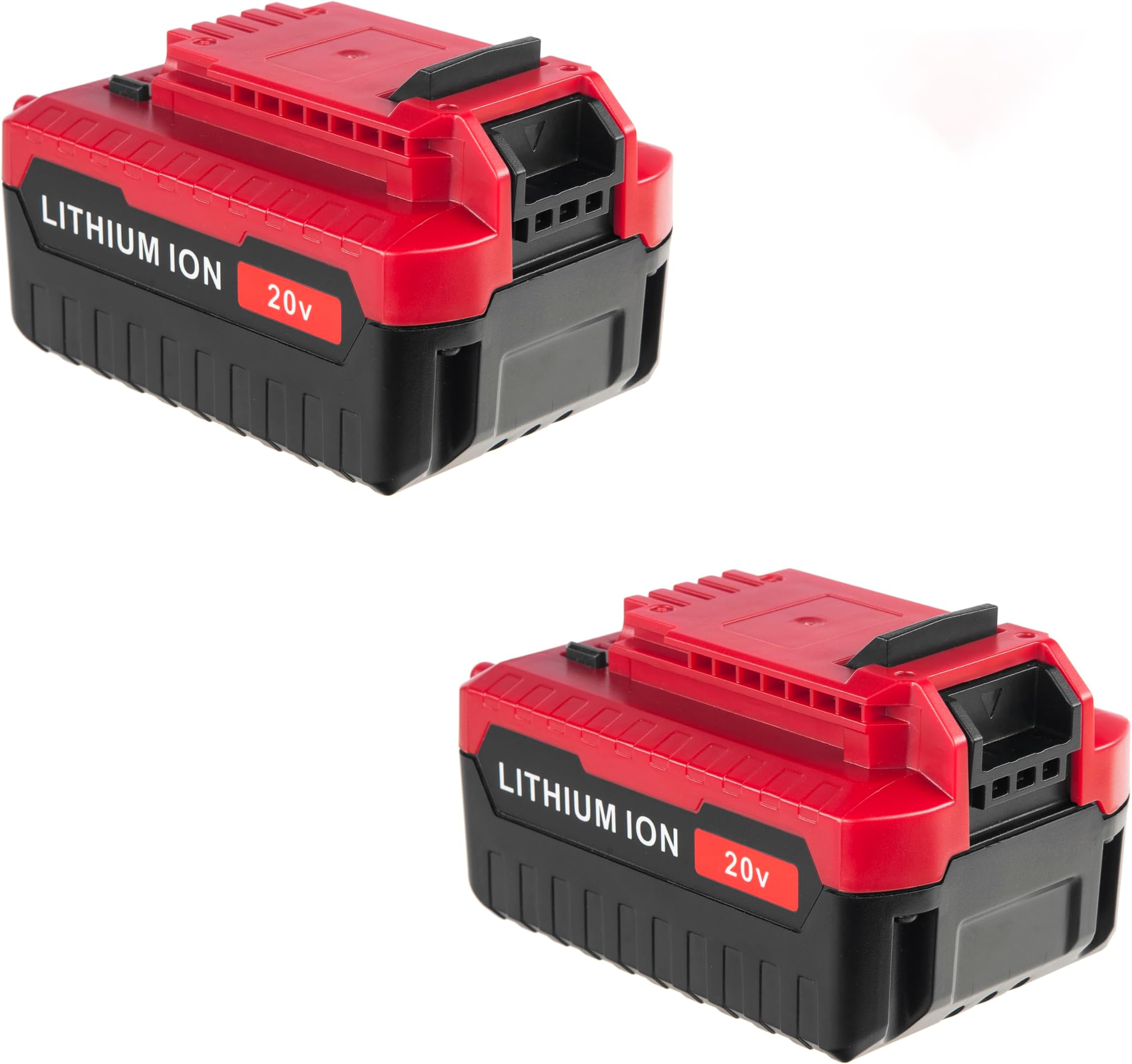 2Packs 20V Lithium Battery for Porter Cable Tools, Replacement Porter Cable 20V MAX Battery Capacity Output 6.0Ah