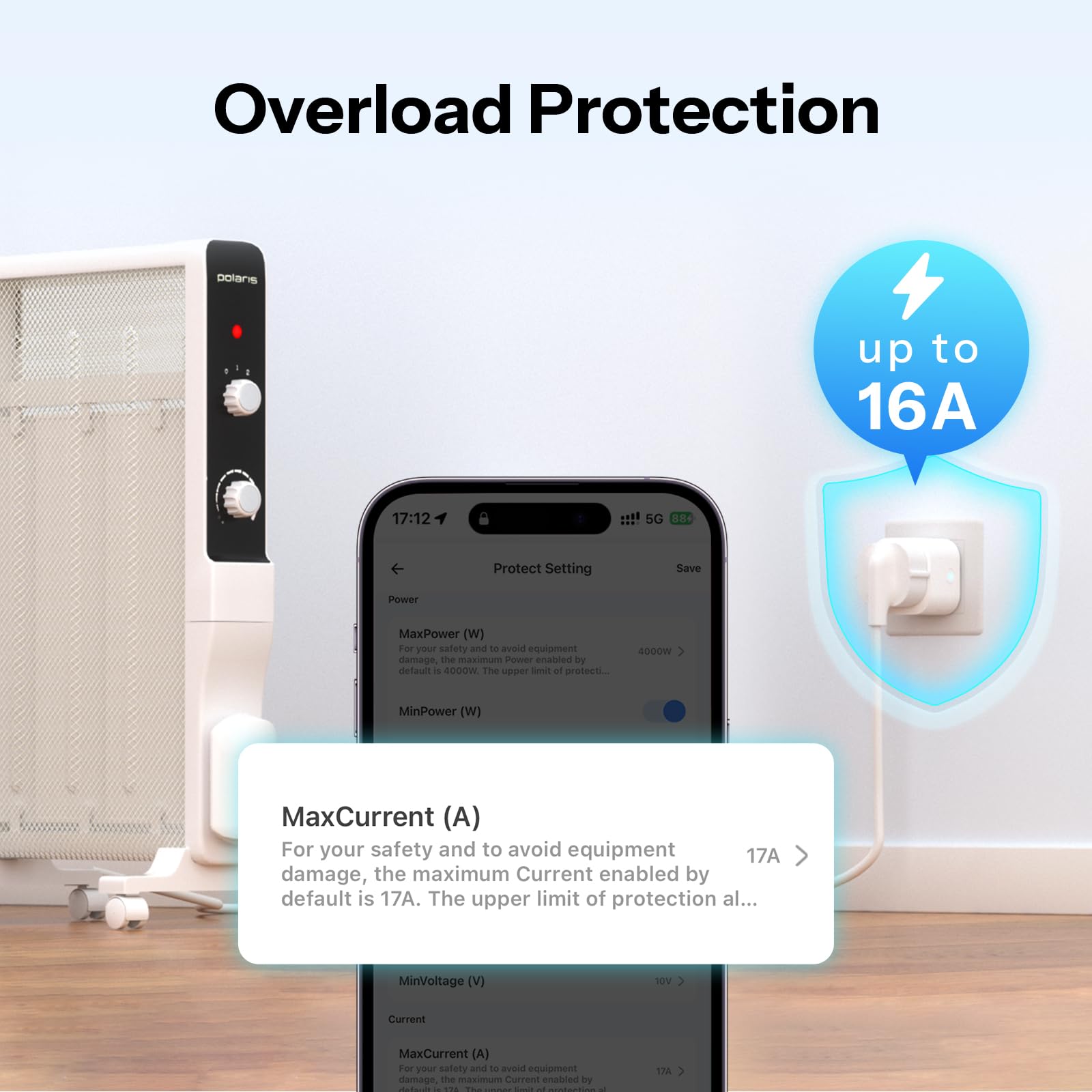 SONOFF S61s Inteligentne Gniazdko WiFi 16A/3840W – Zdalne Sterowanie & Sterowanie Głosem, Monitor Energii, Timer, Matter-kompatybilne z Alexa, Google i Apple Home (Zestaw 4 sztuki)