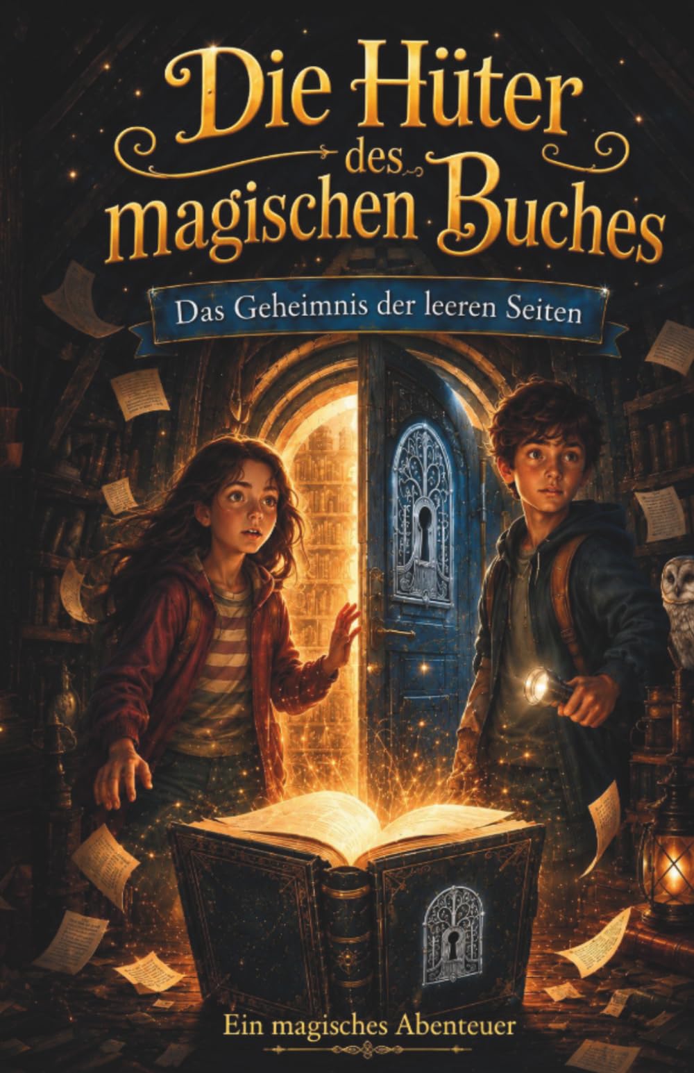 Die Hüter des magischen Buches: Das Geheimnis der leeren Seiten – Ein magisches Abenteuer für Kinder ab 10 Jahren