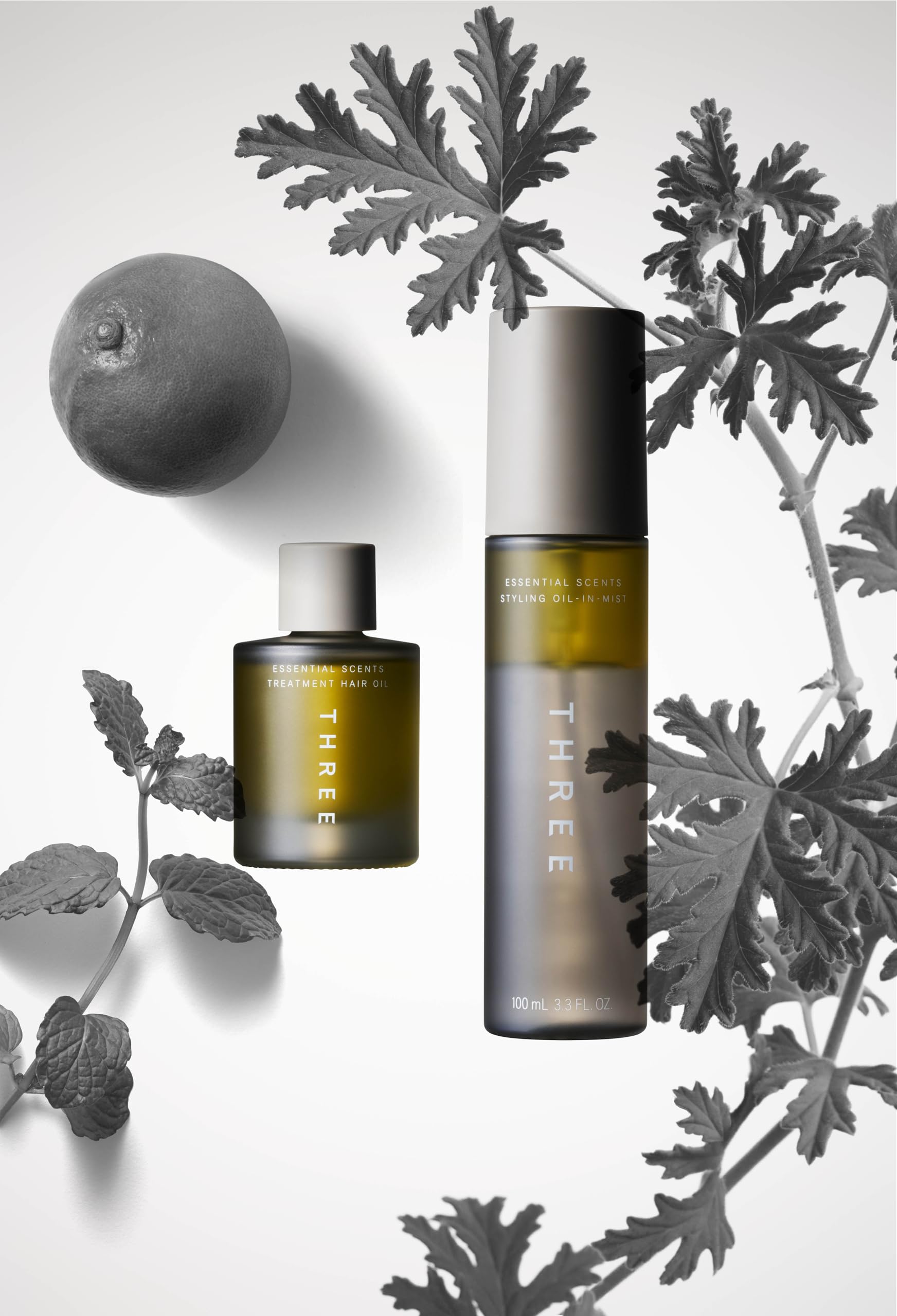 Amazon.co.jp: THREE(スリー) [ヘアオイル] エッセンシャルセンツ