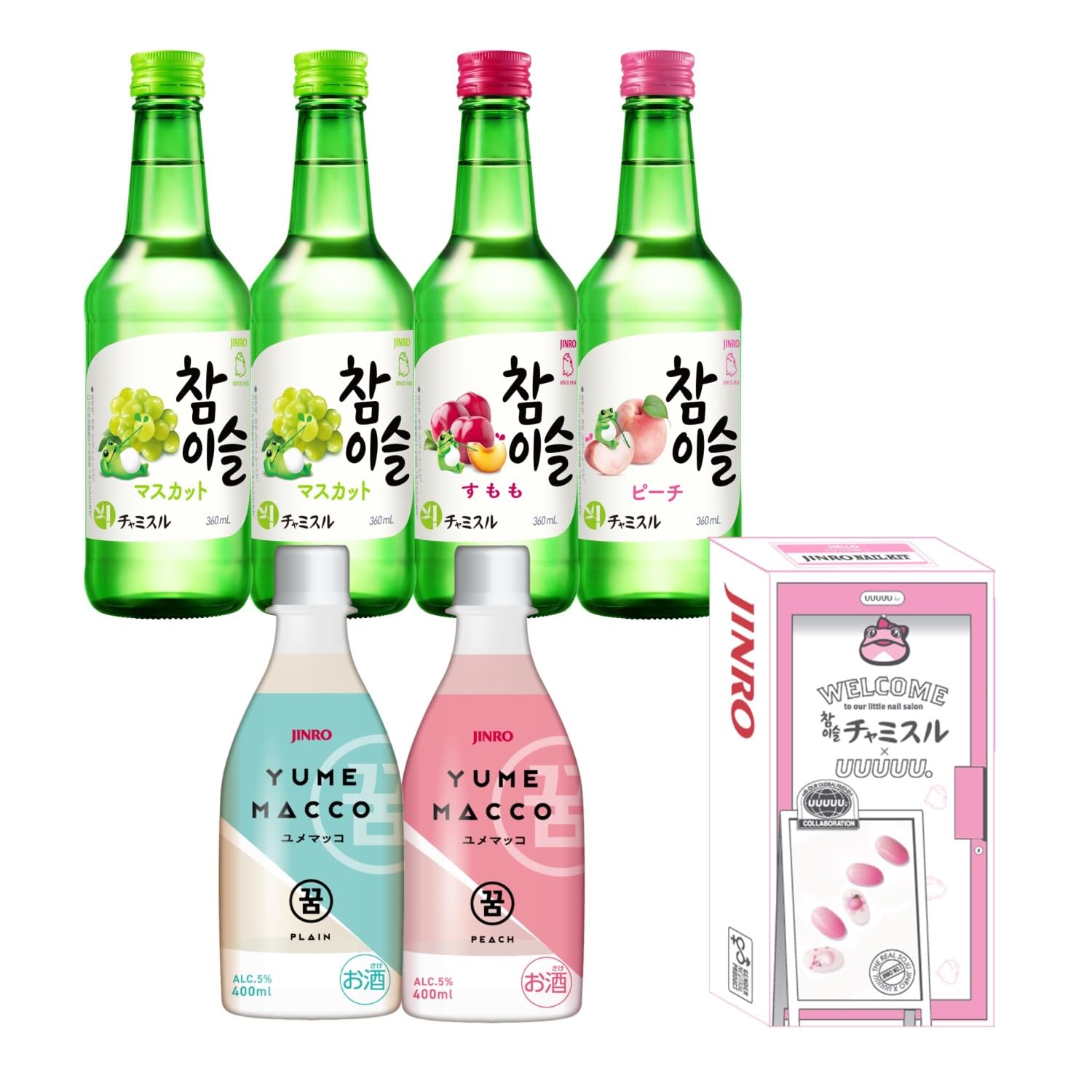 チョミル専用 Amazon.co.jp: JINRO チャミスル・ユメマッコアソート 韓国